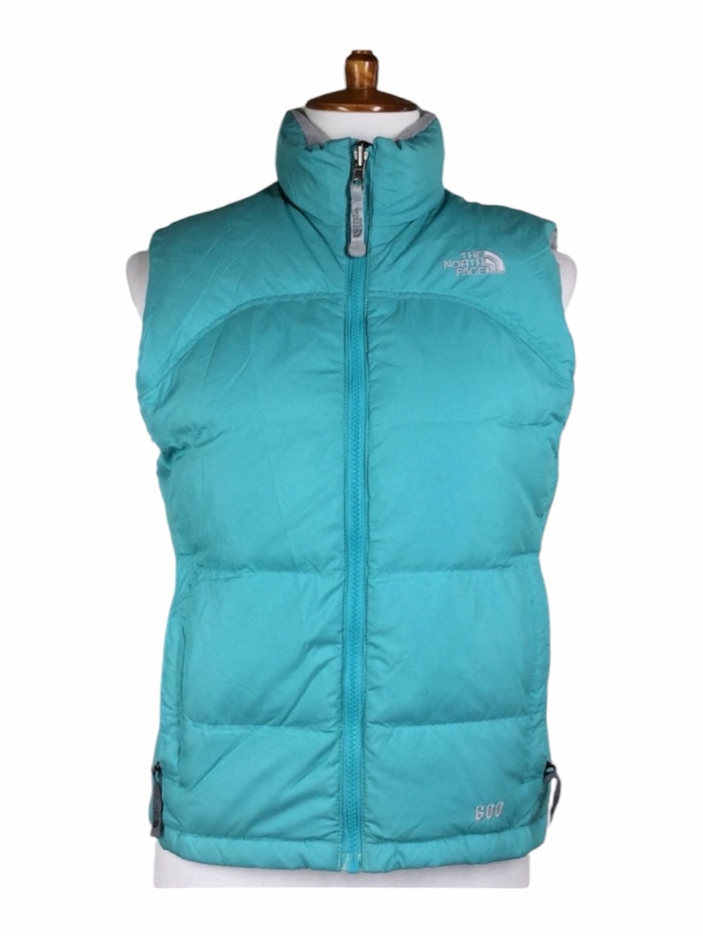 The North Face Teal Blue 600 Down Puffer Vest